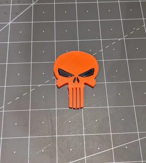 Nam châm đầu lâu Punisher (Punisher Skull Magnet) - Image 3
