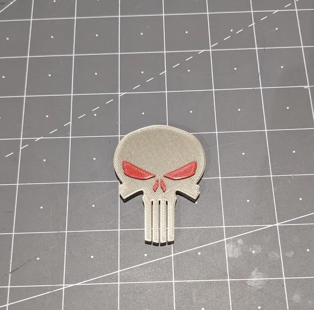 Nam châm đầu lâu Punisher (Punisher Skull Magnet) - Image 4