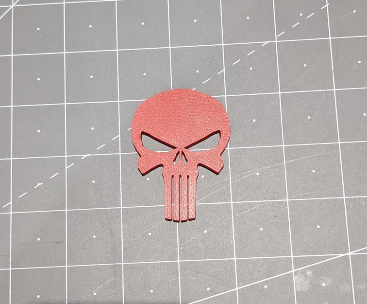 Nam châm đầu lâu Punisher (Punisher Skull Magnet) - Image 5