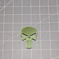 Nam châm đầu lâu Punisher (Punisher Skull Magnet) - Thumbnail 6
