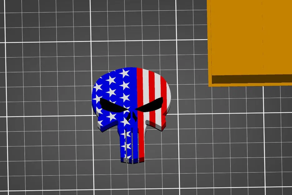 Nam châm đầu lâu Punisher (Punisher Skull Magnet) - Image 9