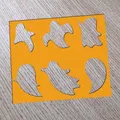 Stencil Ma Halloween (Halloween Ghosts Stencil) - Thumbnail 2