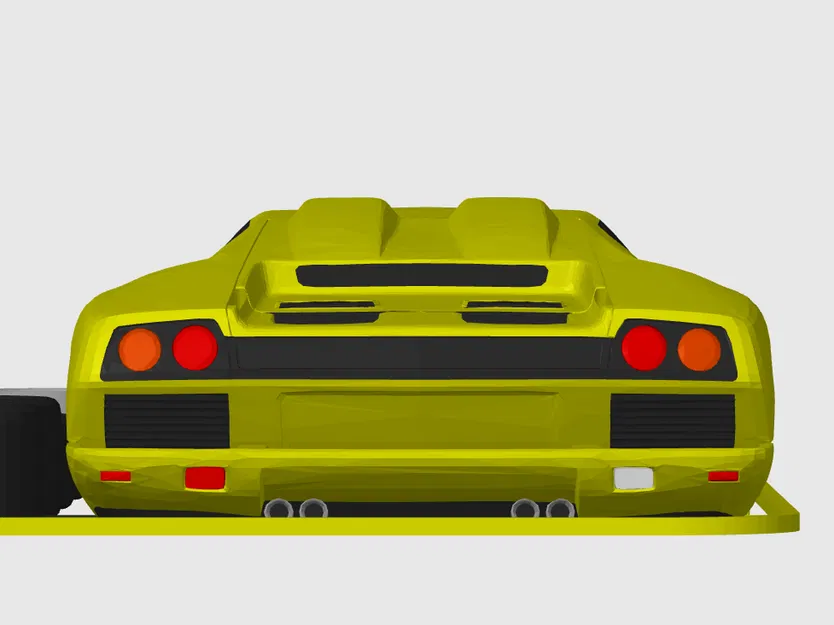 Kit Card Lamborghini Diablo SV (tỉ lệ 1:24) - Image 5