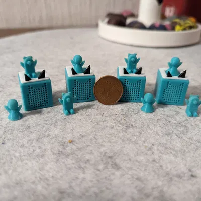 Miniatur Toniebox kèm figure, cho Elf và Wichtel (bản thu nhỏ)