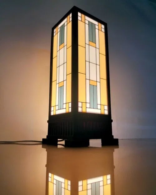 Đèn bàn Art Deco (Art Deco Table Lamp) - Image 2