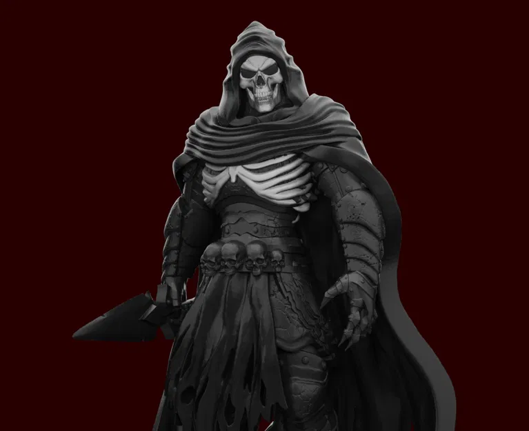 Tượng Skeleton Shadow Assassin Figure - Image 1