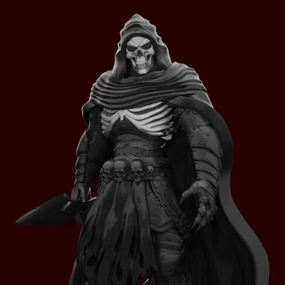 Tượng Skeleton Shadow Assassin Figure