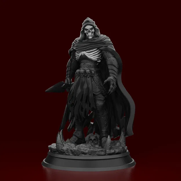 Tượng Skeleton Shadow Assassin Figure - Image 2