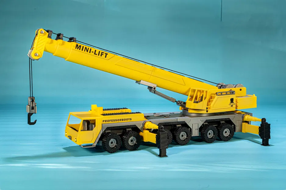 DIY RC Crane – Cần cẩu RC tự làm (in 3D) - Image 2