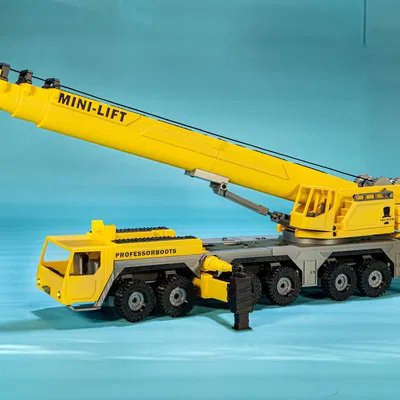 DIY RC Crane – Cần cẩu RC tự làm (in 3D)