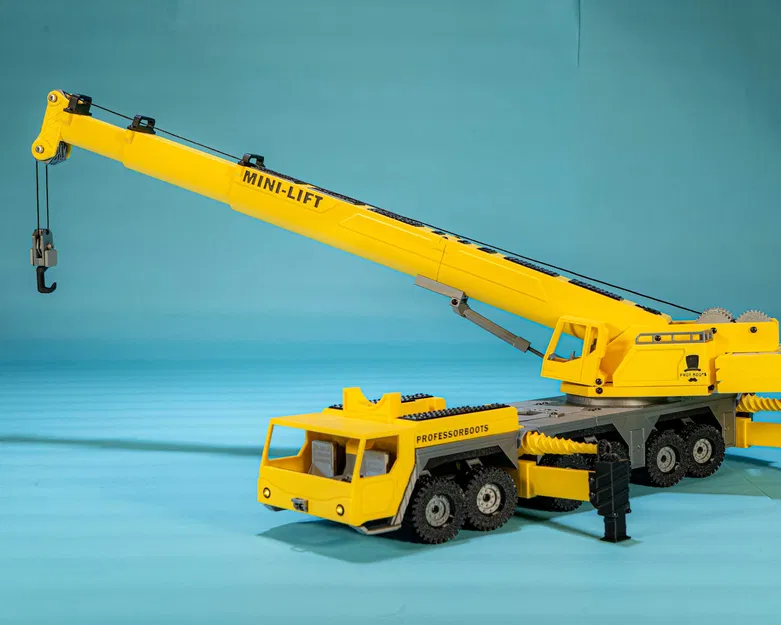 DIY RC Crane – Cần cẩu RC tự làm (in 3D) - Image 3