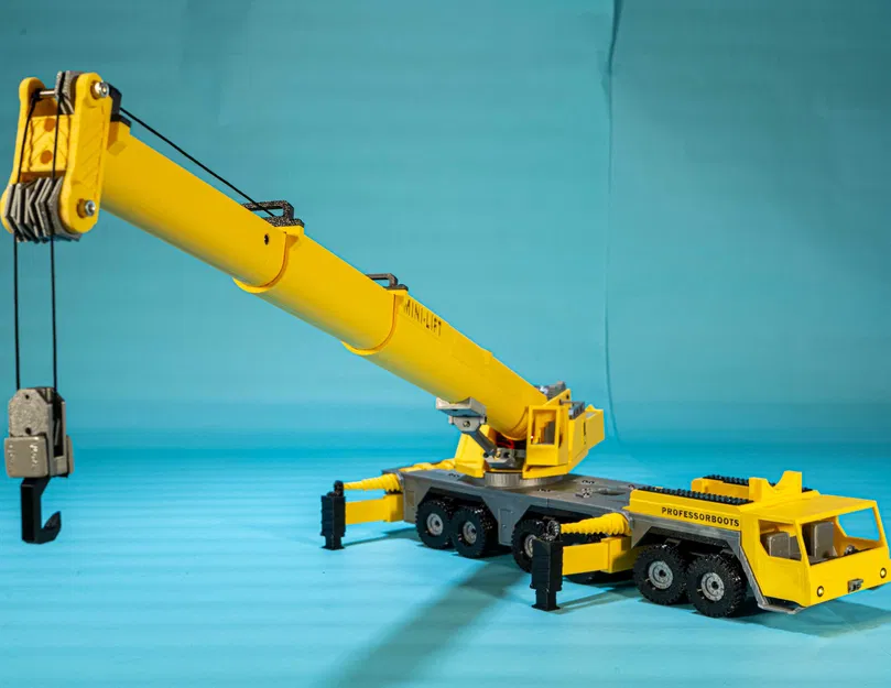 DIY RC Crane – Cần cẩu RC tự làm (in 3D) - Image 4