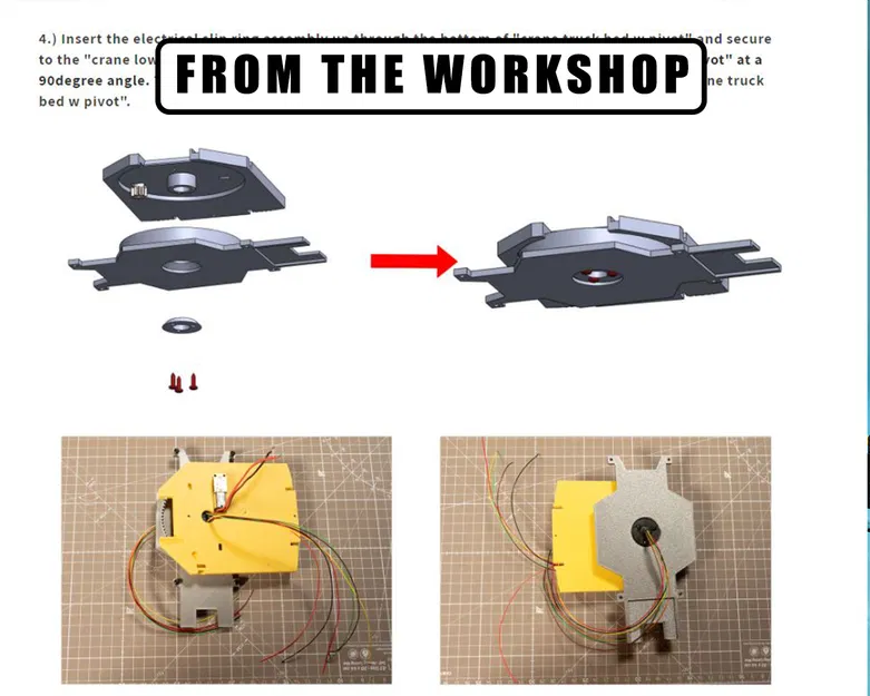 DIY RC Crane – Cần cẩu RC tự làm (in 3D) - Image 6