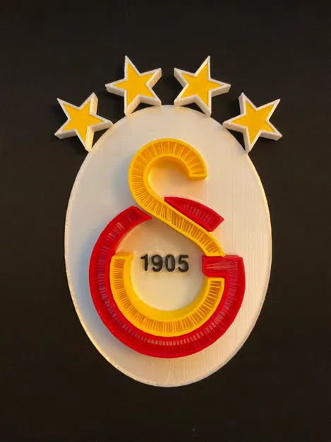 Tạo Mô Hình 3D Logo Galatasaray "GS" Độc Đáo - Image 6