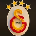 Tạo Mô Hình 3D Logo Galatasaray "GS" Độc Đáo - Thumbnail 6