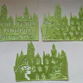 Stencil/Normographer Chữ cái Harry Potter (In hoa, thường) & Số - Thumbnail 2