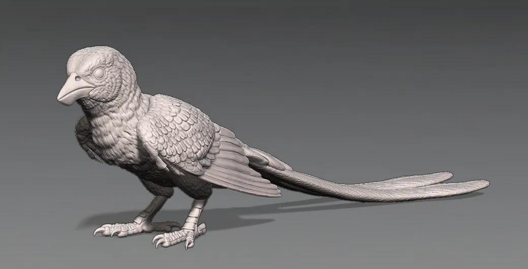 Tượng Confuciusornis (Figurine) tỉ lệ 1:1 - Image 1