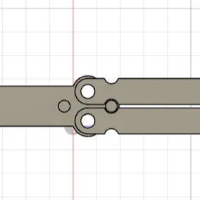 Mô Hình Dao Bướm 3D - Kelebek Bıçak Độc Đáo