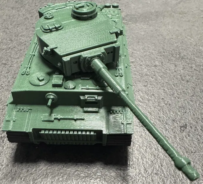 Kit card xe tăng Panzerkampfwagen VI Tiger (Tiger tank kit card) - Image 9