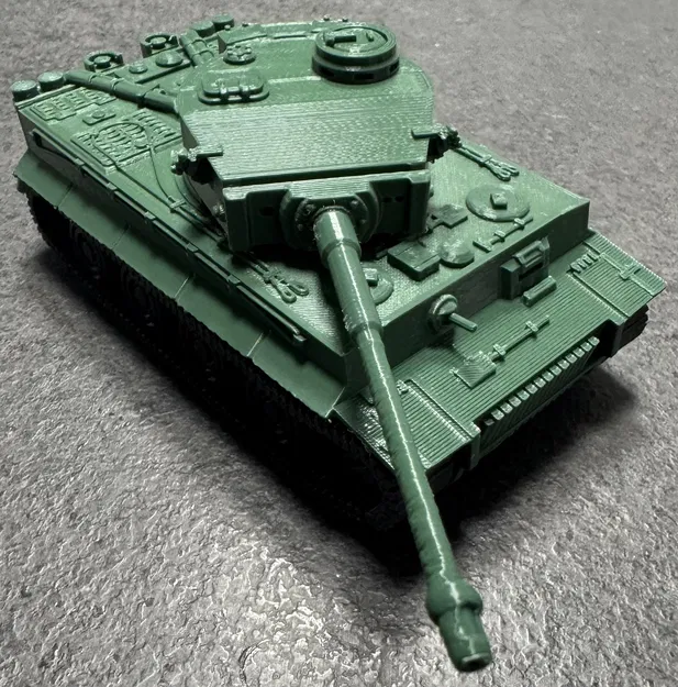 Kit card xe tăng Panzerkampfwagen VI Tiger (Tiger tank kit card) - Image 10