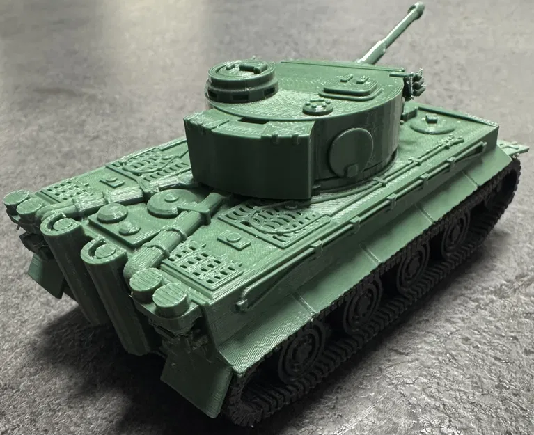 Kit card xe tăng Panzerkampfwagen VI Tiger (Tiger tank kit card) - Image 12