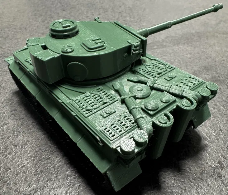 Kit card xe tăng Panzerkampfwagen VI Tiger (Tiger tank kit card) - Image 13