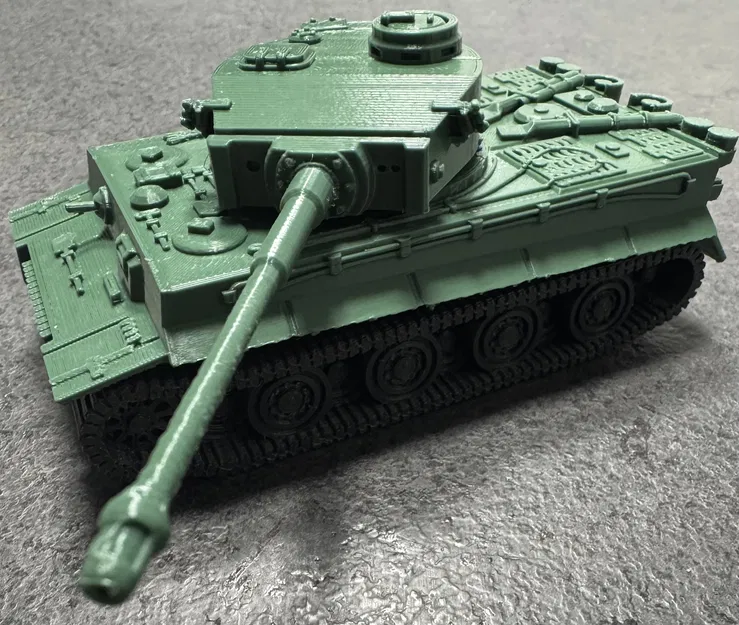 Kit card xe tăng Panzerkampfwagen VI Tiger (Tiger tank kit card) - Image 15