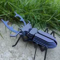 Mô hình Bọ Cánh Cứng Sừng Hươu lắp ráp (Stag Beetle Buildable Animal Figure) - Thumbnail 1