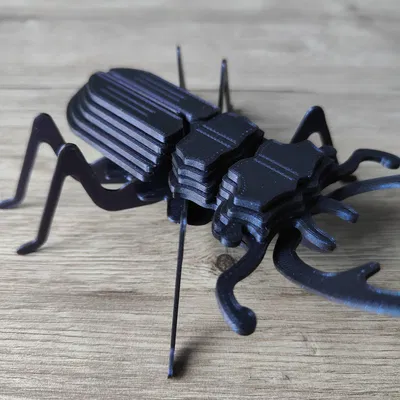 Mô hình Bọ Cánh Cứng Sừng Hươu lắp ráp (Stag Beetle Buildable Animal Figure)