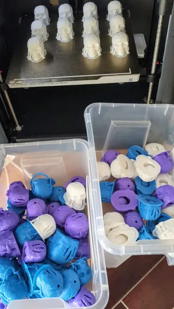 Còi Tử Thần Maya/Aztec – Quick Print Halloween Special - Image 1