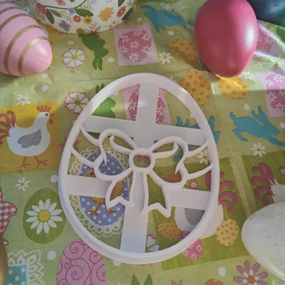 Khuôn Cắt Bánh Quy Trứng Phục Sinh (Easter Egg Cookie Cutters)