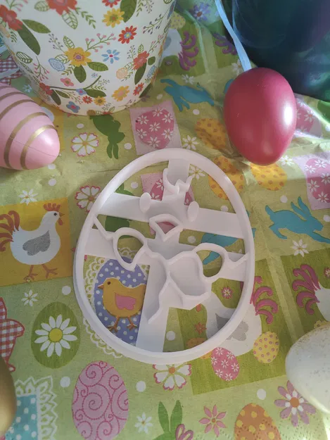 Khuôn Cắt Bánh Quy Trứng Phục Sinh (Easter Egg Cookie Cutters) - Image 6