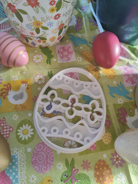 Khuôn Cắt Bánh Quy Trứng Phục Sinh (Easter Egg Cookie Cutters) - Image 8