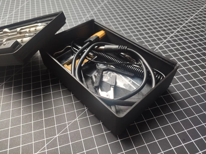 Khay Đựng Mỏ Hàn TS100 và Phụ Kiện (Gridfinity) - Image 2