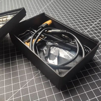 Khay Đựng Mỏ Hàn TS100 và Phụ Kiện (Gridfinity)