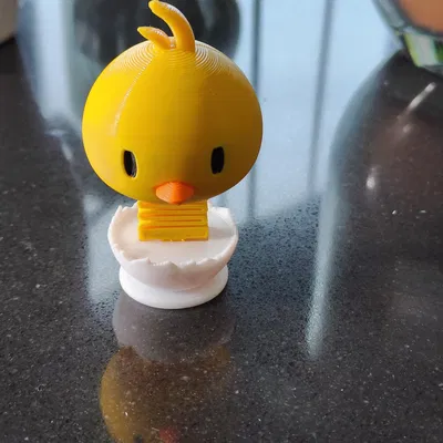 Chick Springie – Gà con bobblehead springie dễ thương