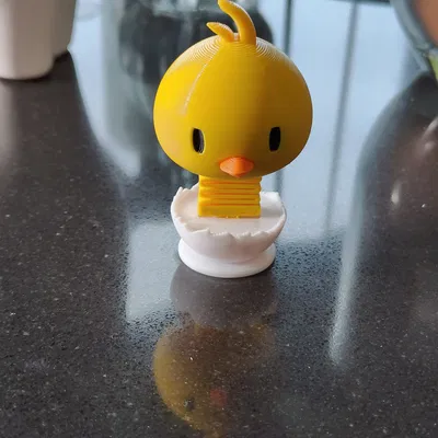 Chick Springie – Gà con bobblehead springie dễ thương