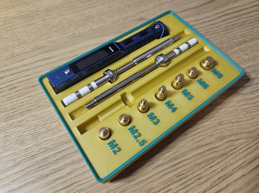 Hộp đựng đầu hàn TS101 và ốc vít Gridfinity - Image 1