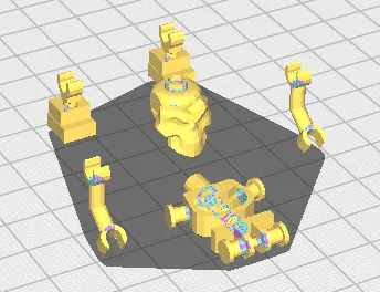 Mô Hình Bộ Xương Khủng Long "Lego Skeleton" - In 3D Độc Đáo - Image 1