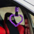 Tsurikawa Trái Tim Pixel - Trang Trí Xe Độc Đáo - Thumbnail 5