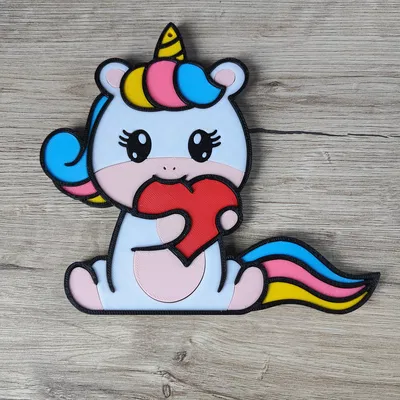 Móc khóa Kỳ Lân (Unicorn Keychain)