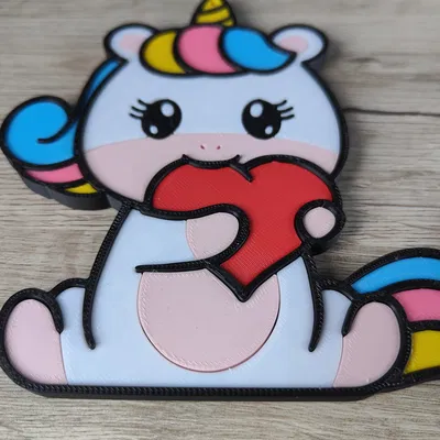 Móc khóa Kỳ Lân (Unicorn Keychain)