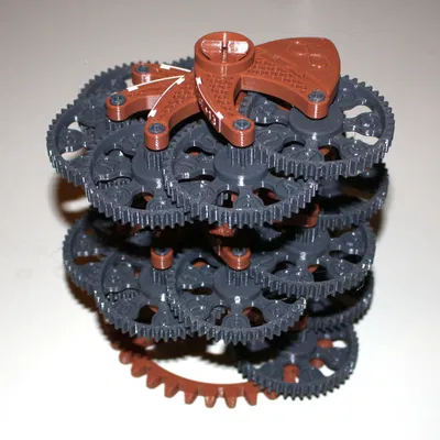 Infinity machine – Mô hình bánh răng tỉ số truyền cực lớn