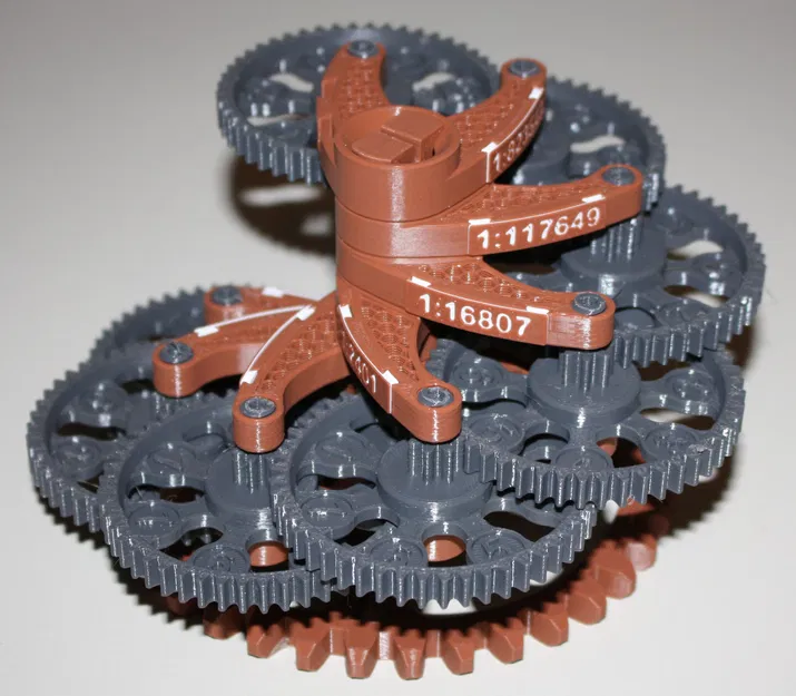 Infinity machine – Mô hình bánh răng tỉ số truyền cực lớn - Image 2