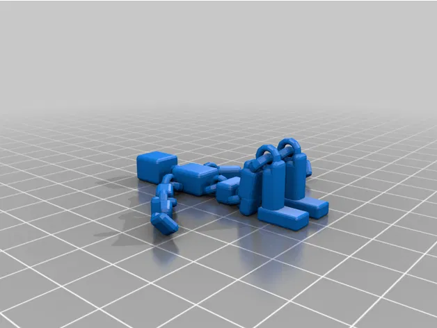 Print In Place RagdollBot – mô hình ragdoll in liền khớp - Image 1