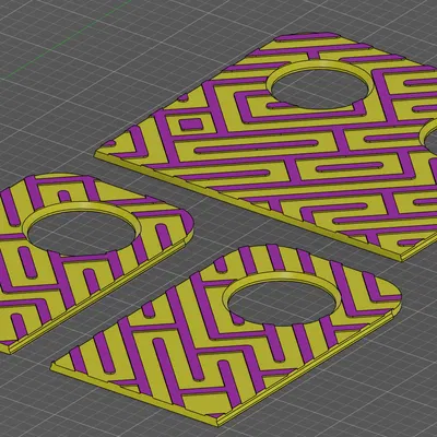 Nắp Lọc 3D Cho Voron & Maze - Họa Tiết Độc Đáo