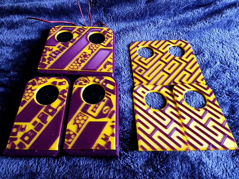 Nắp Lọc 3D Cho Voron & Maze - Họa Tiết Độc Đáo - Image 3