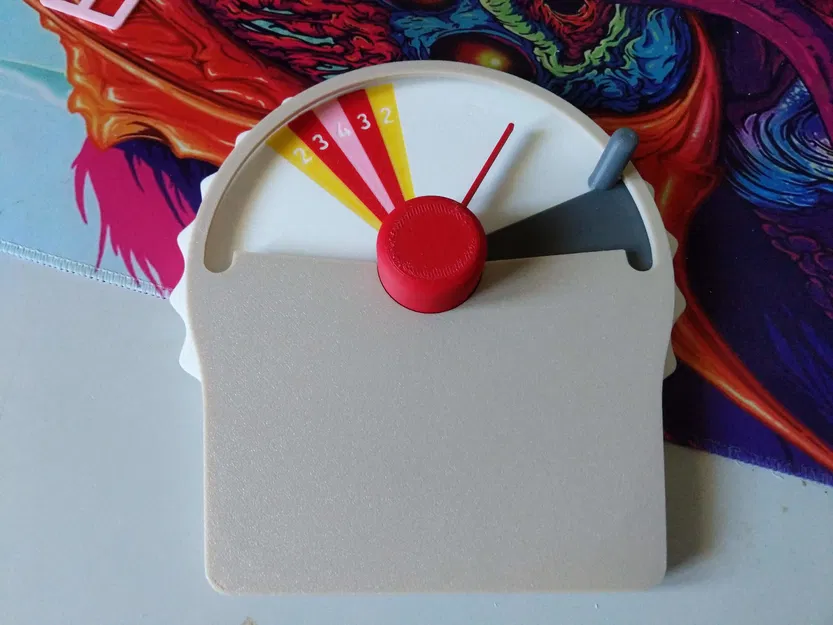 Vòng Quay Bí Ẩn Cho Board Game Wavelength - Tùy Chỉnh Theo Ý Bạn - Image 1