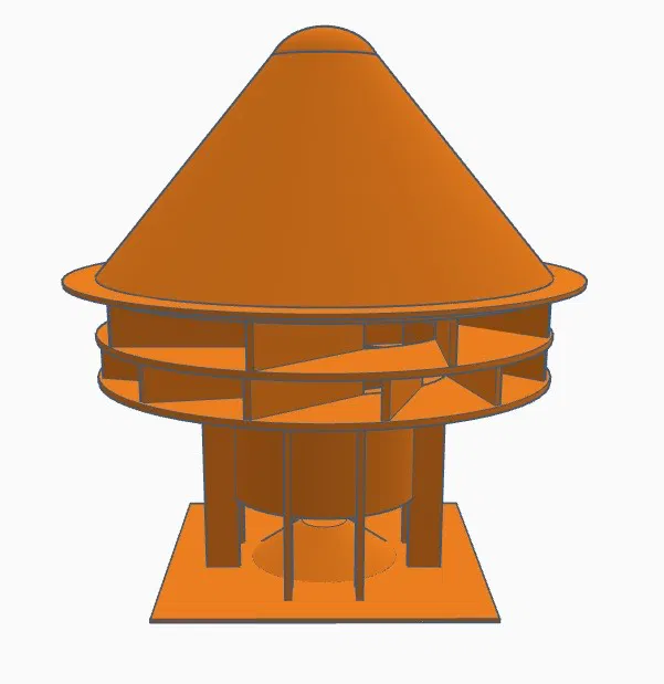 Mô hình còi ACA Cyclone 120/125 tỉ lệ 1/4 - Image 1