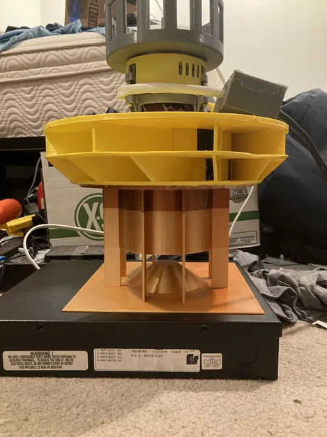 Mô hình còi ACA Cyclone 120/125 tỉ lệ 1/4 - Image 2